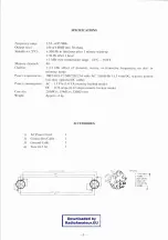 Preview for 3 page of Yaesu FV-901DM Instruction Manual