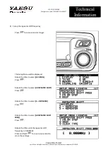 Preview for 2 page of Yaesu GB7MT Technical Information