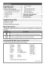 Preview for 2 page of Yaesu M-100 Manual