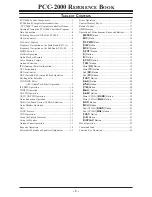 Preview for 2 page of Yaesu PCC-2000 Reference Book