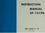 Предварительный просмотр 13 страницы Yaesu SP-101PB Instruction Manual