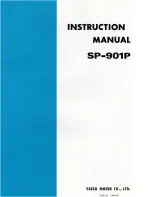 Preview for 1 page of Yaesu SP-901P Instruction Manual