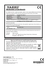 Preview for 2 page of Yaesu Standard Horizon SSM-14A Manual