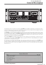 Preview for 3 page of Yaesu VL-2000 Operating Manual