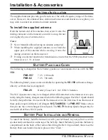 Preview for 6 page of Yaesu VX-150 Operating Manual