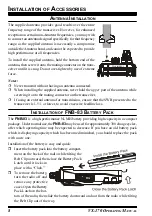 Preview for 10 page of Yaesu VX-170 Operating Manual