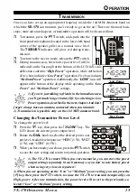 Preview for 17 page of Yaesu VX-170 Operating Manual