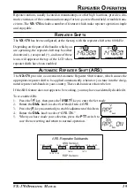 Preview for 21 page of Yaesu VX-170 Operating Manual