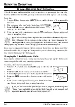 Preview for 22 page of Yaesu VX-170 Operating Manual