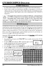 Preview for 26 page of Yaesu VX-170 Operating Manual