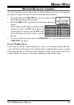 Preview for 37 page of Yaesu VX-170 Operating Manual