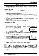 Preview for 39 page of Yaesu VX-170 Operating Manual