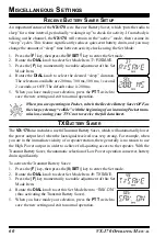 Preview for 62 page of Yaesu VX-170 Operating Manual