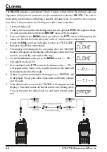 Preview for 68 page of Yaesu VX-170 Operating Manual