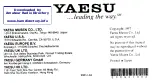 Предварительный просмотр 50 страницы Yaesu VX-1R Manual