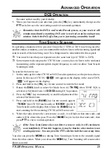 Preview for 25 page of Yaesu VX-2R Operating Manual