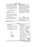 Предварительный просмотр 2 страницы Yaesu VX-400 Operating Manual