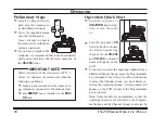 Preview for 18 page of Yaesu VX-450 series Operating Manual