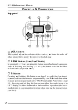 Предварительный просмотр 6 страницы Yaesu VX-510 Operating Manual