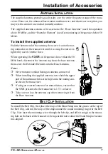 Предварительный просмотр 9 страницы Yaesu VX-5R Operating Manual