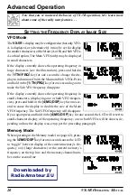 Предварительный просмотр 22 страницы Yaesu VX-5R Operating Manual