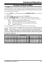 Предварительный просмотр 25 страницы Yaesu VX-5R Operating Manual