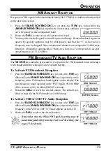 Preview for 21 page of Yaesu VX-6 Operating Manual