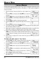 Preview for 32 page of Yaesu VX-60R Operating Manual