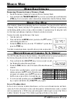 Preview for 36 page of Yaesu VX-60R Operating Manual