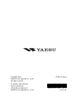 Preview for 84 page of Yaesu VX-60R Operating Manual