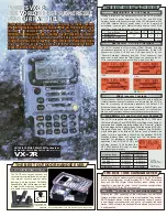 Предварительный просмотр 3 страницы Yaesu VX-7R Brochure & Specs