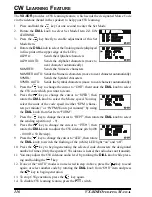 Preview for 118 page of Yaesu VX-8DR Operating Manual