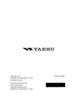 Preview for 176 page of Yaesu VX-8DR Operating Manual