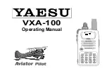 Yaesu VXA-100 Operating Manual preview