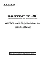 Yaesu Wires-X Instruction Manual предпросмотр