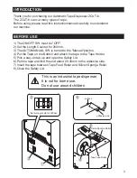 Предварительный просмотр 3 страницы Yaesu ZCUT-6 Instruction Manual