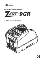 Предварительный просмотр 1 страницы Yaesu ZCUT-9GR Instruction Manual