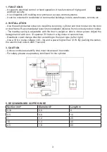 Preview for 4 page of yagang SILVERCLOUD YE910 User Manual