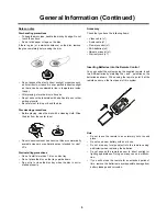 Preview for 4 page of Yahoo! YDP-530 User Manual