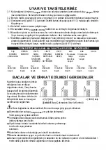 Предварительный просмотр 10 страницы Yakar 202 Operating Manual