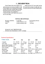 Предварительный просмотр 4 страницы Yakar 302 Operating Manual