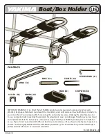 Предварительный просмотр 1 страницы Yakima 1033368 Manual