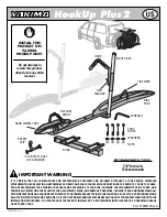 Preview for 1 page of Yakima 8002414 Instructions Manual