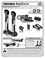 Yakima 8004041 Installation Instructions Manual предпросмотр