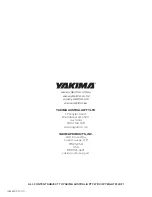 Предварительный просмотр 10 страницы Yakima 8004077 Instructions Manual