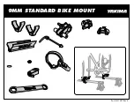 Yakima 9MM STANDARD BIKE MOUNT Instructions Manual preview