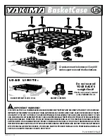 Предварительный просмотр 1 страницы Yakima BasketCase Quick Start Manual