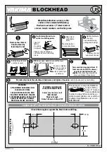 Yakima BLOCKHEAD Manual предпросмотр