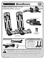 Preview for 1 page of Yakima BowDown Manual