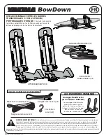 Preview for 8 page of Yakima BowDown Manual